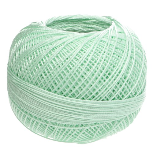 Fil de coton Lizbeth taille 20 - Mint Light n°689 x192m