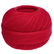 Fil de coton Lizbeth taille 40 - Poppy Red n°669 x274m