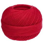 Fil de coton Lizbeth taille 40 - Poppy Red n°669 x274m