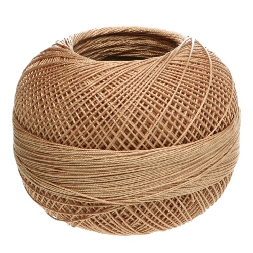 Fil de coton Lizbeth taille 40 - Maple Butter n°715 x274m