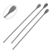 Clous têtes gouttes 51x0.7 mm gunmetal x10