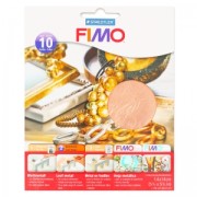 Feuilles de métal 140x140 mm Cuivré x10