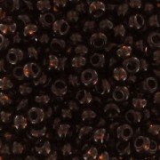 Perles rocailles Preciosa 9/0 2.5 mm - Smoked Topaz x10g