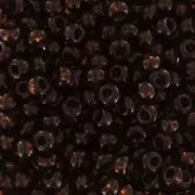 Perles rocailles Preciosa 9/0 2.5 mm - Smoked Topaz x10g