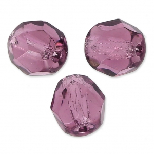 Facettes 6 mm Light Amethyst x25