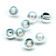 Perles rocailles Preciosa 5/0 4.5 mm - Crystal x20g