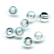 Perles rocailles Preciosa 5/0 4.5 mm - Crystal x20g