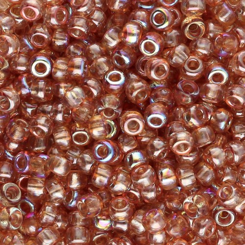 Rocaille Miyuki 8/0 55022 - Crystal Orange Rainbow x8g