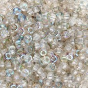 Rocaille Miyuki 8/0 55026 - Crystal Green Rainbow x8g