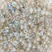 Rocaille Miyuki 8/0 55026 - Crystal Green Rainbow x8g