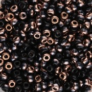 Rocaille Miyuki 8/0 55034 - Black Capri Gold x8g