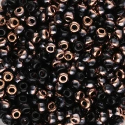 Rocaille Miyuki 8/0 55034 - Black Capri Gold x8g
