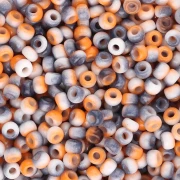 Rocaille Miyuki 8/0 55058 - Opaque White Funky Copper x8g