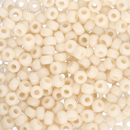 Rocaille Miyuki 8/0 491 - Ivory Pearl Ceylon Luster x8g
