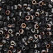 Rocaille Miyuki 8/0 4561 - Black Valentinite Mat x8g
