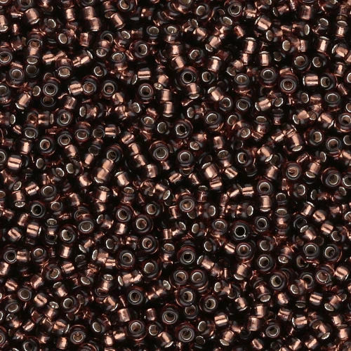 Rocaille Miyuki 15/0 5 - Dark Topaz Silver Lined x8g