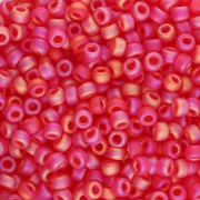 Rocaille Miyuki 8/0 140FR - Transparent Light Red AB Mat x8g