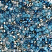 Multi Bleu - Mix Miyuki Delica 11/0 - Ice Ice Baby x8g Mix Miyuki Delica 11/0 - Ice Ice Baby x8g