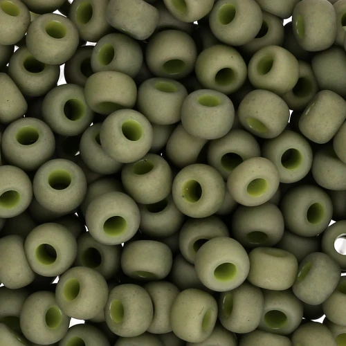 Rocaille Miyuki 6/0 2318 - Opaque Olive Mat x8g