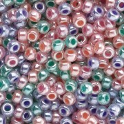 Mix de rocailles Miyuki 8/0 - Shiny Colors x8g