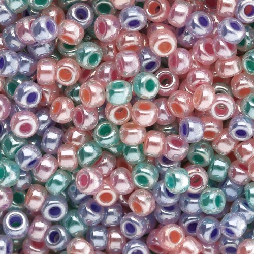 Mix de rocailles Miyuki 8/0 - Shiny Colors x8g