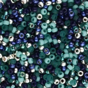 Mix de rocailles Miyuki 11/0 - Emerald Enchanted x8g