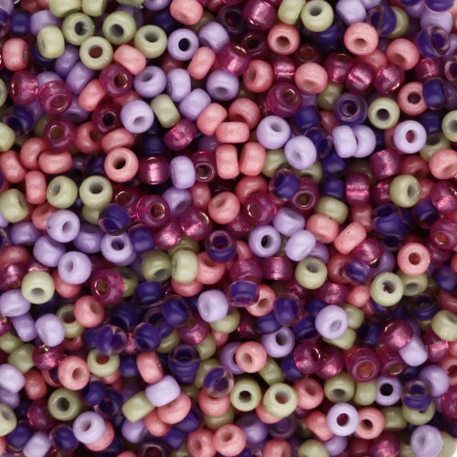 Mix de rocailles Miyuki 11/0 - Fairy Garden x8g