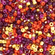 Mix de rocailles Miyuki 11/0 - Tropical Punch x8g