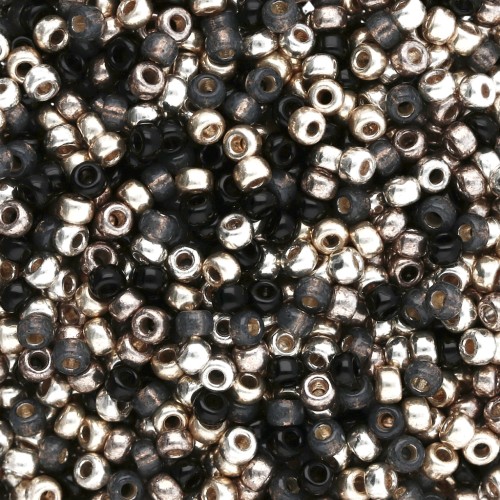 Mix de rocailles Miyuki 11/0 - Midnight Elegance x8g