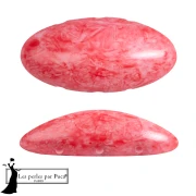 Athos 3D 3 trous® par Puca® 20x10 mm - Mishmash Dark Peach x1