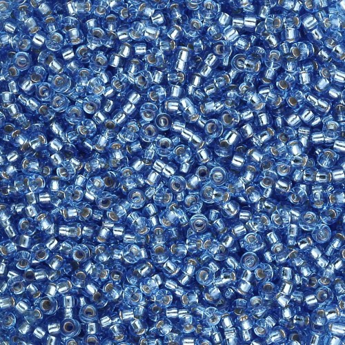 Rocaille Miyuki 15/0 19 - Sapphire Silver Lined x8g