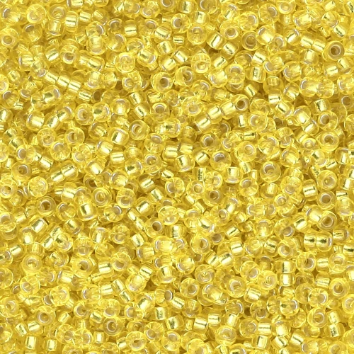 Rocaille Miyuki 15/0 6 - Yellow Silver Lined x8g
