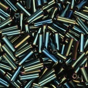 Bugles Miyuki 6 mm BGL-453 - Metallic Forest Green Iris x10g