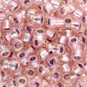 Rocaille Miyuki 6/0 1023 - Silver Lined Light Blush AB x8g