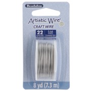 Fil rond 0.64 mm Artistic Wire - Acier inoxydable 304 x7.3m