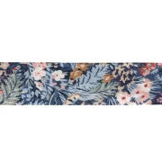 Biais en tissu Liberty - Connie Evelyn - Bleu - Terracotta - Ocre x1m