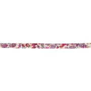 Cordon en tissu Liberty - Emma and Georgina - Blanc - Rose - Violet x1m