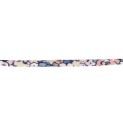 Cordon en tissu Liberty - Emma and Georgina - Doré - Lilas - Bleu x1m