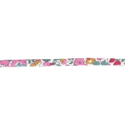 Cordon en tissu Liberty - Betsy - Pivoines x1m