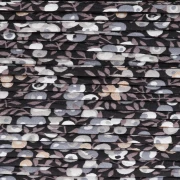 Cordon en tissu Liberty - Wiltshire - Marron foncé - Taupe - Gris x1m