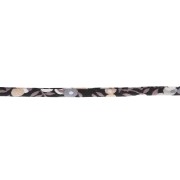 Cordon en tissu Liberty - Wiltshire - Marron foncé - Taupe - Gris x1m