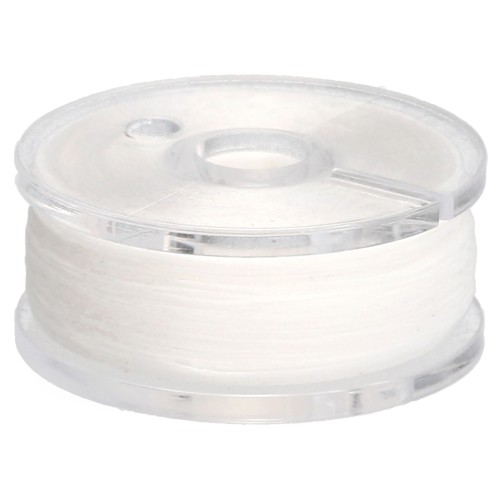 Fil nylon Nyline 0.12 mm - Blanc x128m