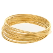 Bracelet mémoire 47 mm doré x65 tours