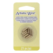 Tubes connecteurs multi tailles (12,14 & 16 gauge) à sertir pour fils - Laiton x21