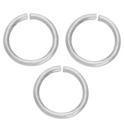 Anneaux ouverts 5x0.6 mm - Acier inoxydable 316L x100