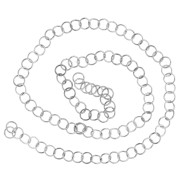 Anneaux ouverts 5x0.6 mm - Acier inoxydable 316L x100