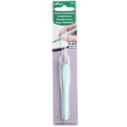 Crochet Clover Amour n°8 en acier 0,90 mm avec manche Mint Pastel x1