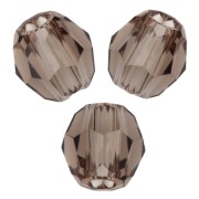 Smoky Quartz - Perles rondes PureCrystal 5000 3 mm - Smoky Quartz x20 Perles rondes PureCrystal 5000 3 mm - Smoky Quartz x20