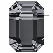 Perles - Perle Pendulum bead PureCrystal 5514 8x5.5 mm - Crystal Silver Night x1 Perle Pendulum bead PureCrystal 5514 8x5.5 mm - Crystal Silver Night x1