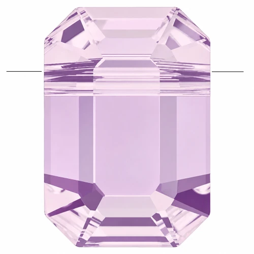 Perle Pendulum bead PureCrystal 5514 8x5.5 mm - Rose Water Opal x1